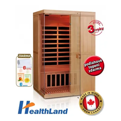 V-Garden Infrasauna DeLuxe 2200 Carbon - BT