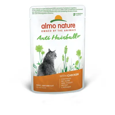 Almo Nature Holistic Anti Hairball - s kuřecím 70g