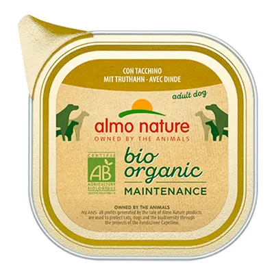 Almo Nature Bio Organic - vanička pro psy s krůtou 100g