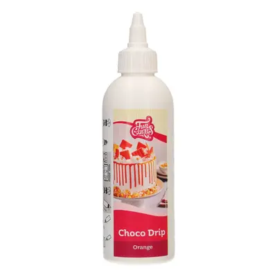 Cakesupplies Choco Drip Orange - Čokoládová poleva v tubě oranžová g