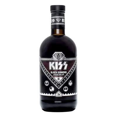 Kiss Black Diamond Dark Rum 40% 0,5l (holá lahev)