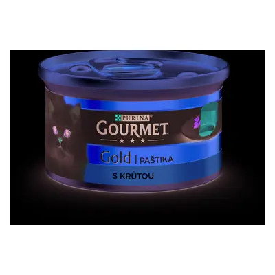 Gourmet Gold jemná paštika s krůtou 85 g