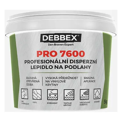 Den Braven Lepidlo disperzní profi PRO 7600, kg