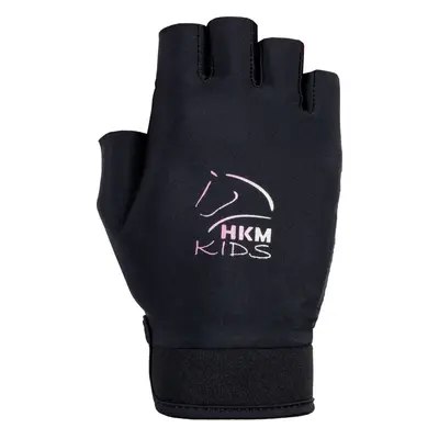 HKM Rukavice jezdecké pro Hobby horse HKM, black/grey Velikost: 10 let