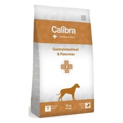 Granule pro psy Calibra VD Gastrointestinal&Pancreas Low Fat, dietní, 2 kg