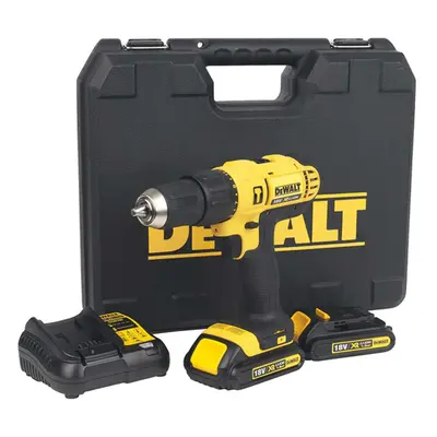 DeWALT Nářadí - 18V AKU vrtačka s příklepem, 2x aku 1,3 Ah XR, nabíječka DCD776C2