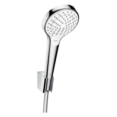 Hansgrohe Croma Select - Set sprchové hlavice, proudy, držáku a hadice 1,25 m, bílá/chrom