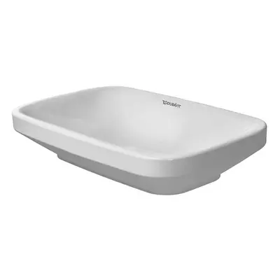 Duravit DuraStyle - Umyvadlo na desku, 60x38 cm, bez přepadu, bílá