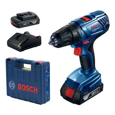 Bosch Nářadí - 18V AKU vrtací šroubovák, 2x aku 2,0 Ah, nabíječka 06019H5000