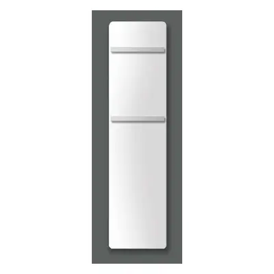 Zehnder Vitalo Bar - Koupelnový radiátor 189x40 cm, rovný, středové připojení 5 cm, bílý lak VIP-190-040