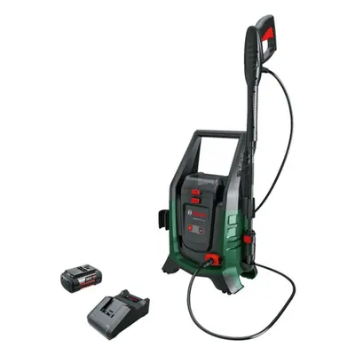 Bosch Zahradní technika - 36V AKU vysokotlaká myčka 100 bar, 1x aku 4,0 Ah Li-Ion, nabíječka 06008C7002