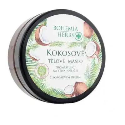 Bohemia Herbs Tělové máslo s kokosovým olejem, 200 ml