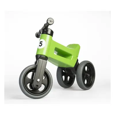 Teddies Odrážedlo Funny wheels Rider Sport 2v1, zelená