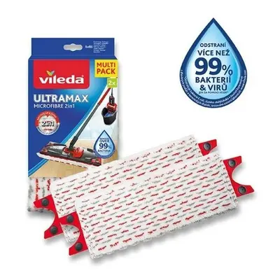 Vileda Ultramax Microfibre 2v1 náhrada 2ks