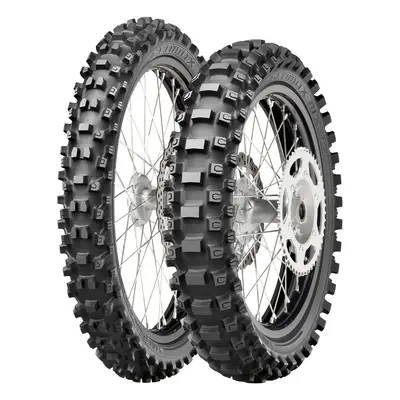 DUNLOP set pneumatik 4 kusy 120/80-19 GEOMAX MX33 63M TT ZADNÍ DOT 2023 (DUNLOP set pneumatik 4 