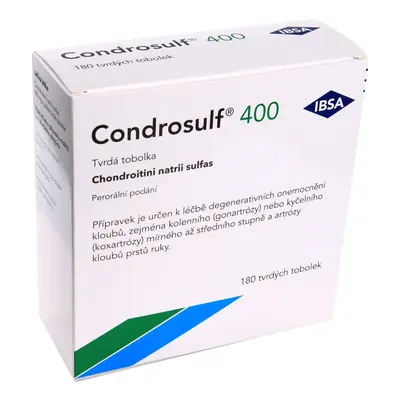 CONDROSULF 400MG Tvrdá tobolka 180(3X60)