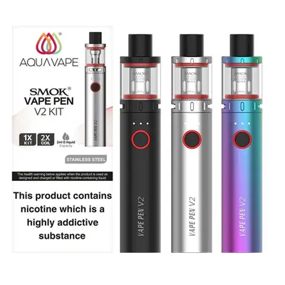 Smok Vape Pen V2 elektronická cigareta 1600mAh Barva: Nerezová