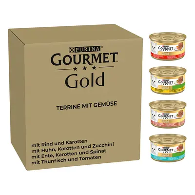 Jumbo Pack Gourmet Gold Terrine 96 x 85 g - se zeleninou