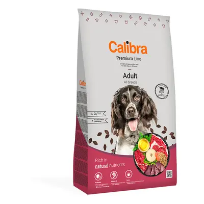 Calibra Dog Premium Line Adult Beef - 12 kg