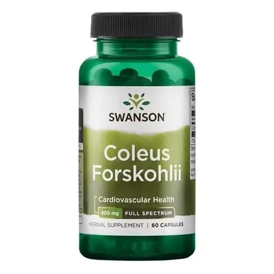 Swanson Full Spectrum Coleus Forskohlii 400 mg 60 kapslí