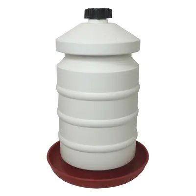 TOPTRADE napáječka plastová, barelová, pro kuřata, kachňata, housata, 20 l