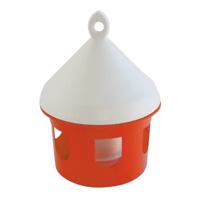 TOPTRADE napáječka plastová, závěsná, pro ptactvo, 3 l