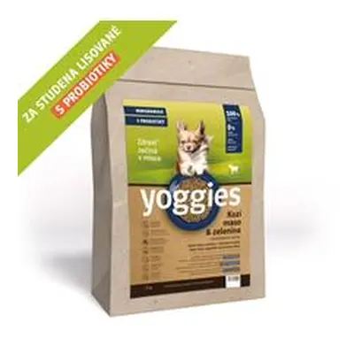 Yoggies Hypoalergenní MINIGRANULE pro psy s kozím masem, lisované za studena 5 kg