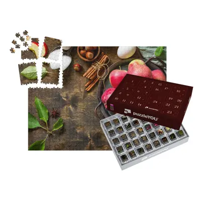 Adventní kalendář „Křupavá jablka v míse“