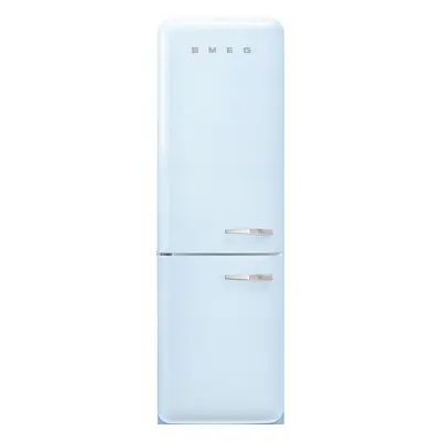 Smeg Lednice s mrazákem 50´s Retro Style FAB32 L, 234l/97l, levostranné otvírání, pastelově modr