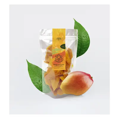 Herbalus Herbalus Organic - MANGO EXCLUSIVE - sušené plátky, nesířené a bez přidaného cukru [ 50