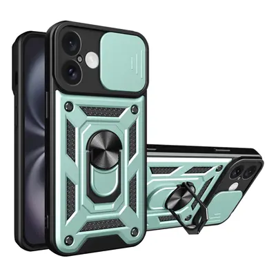 Techsuit CamShield Series kryt na iPhone 16 Plus – zelený KF2330553