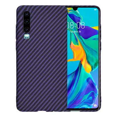 Techsuit Carbonite FiberShell pouzdro pro Huawei P30 – fialové KF2334397