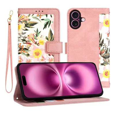 Techsuit FlipCraft pouzdro na iPhone 16 Plus – něžná růžová KF2338191