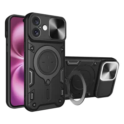 Techsuit CamGuard Pro kryt na iPhone 16 Plus – černý KF2331569