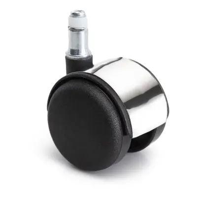 ROLLYX Kolečko plastové stříbrné 50 mm (sada 5 ks)