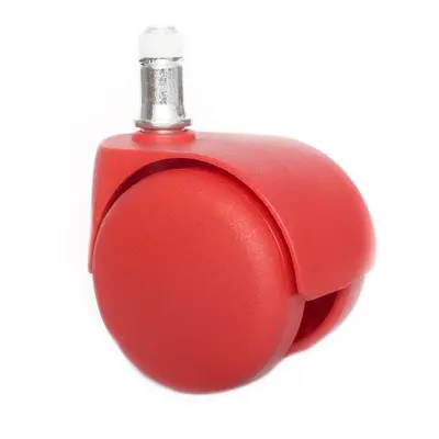 Plastové kolečko CD 50 červené 50 mm (sada 5 ks)