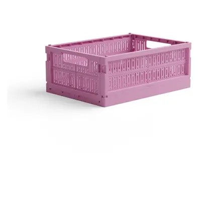 Skládací přepravka midi Made Crate  - soft fuchsia