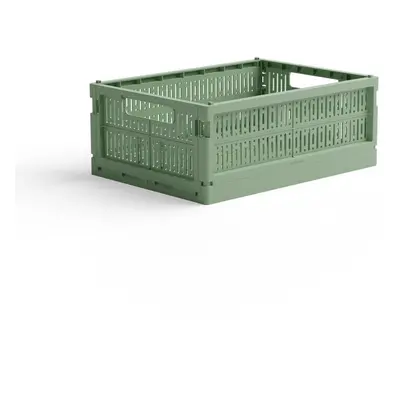 Skládací přepravka midi Made Crate  - green bean green