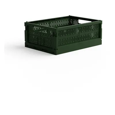 Skládací přepravka midi Made Crate  - racing green