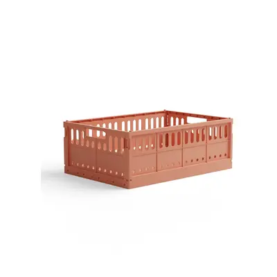 Skládací přepravka maxi Made Crate - peachy