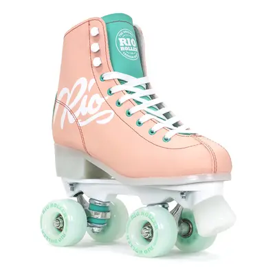 Rio - Roller Script Peach/Green - trekové brusle Velikost (brusle): 37