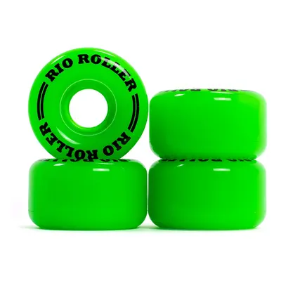 Rio - Roller Coaster Green 58mm / 62mm - 82a (sada 4 koleček) Velikost kolečka: 62 mm