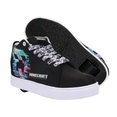 Heelys x Minecraft - Racer 20 MID MMC - Black/White - koloboty Velikost boty: 38