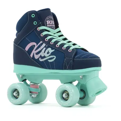 Rio - Roller Lumina Navy/Green - trekové brusle Velikost (brusle): 40.5