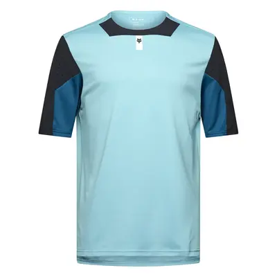 Dětský cyklistický dres FOX Yth Defend SS Jersey - vintage wash 151-162