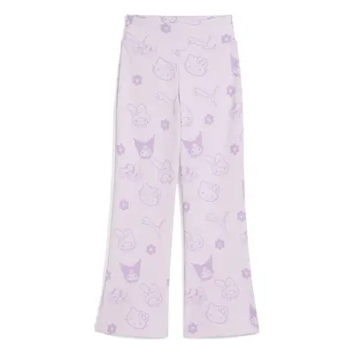 PUMA x HELLO KITTY AND FRIENDS Ribbed Flared Leggings Kids, Clothing, Lilac Frost, 2-3Y