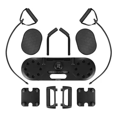 Multifunkční tréninková deska na kliky a břicho s expandéry HMS DBP02 3v1