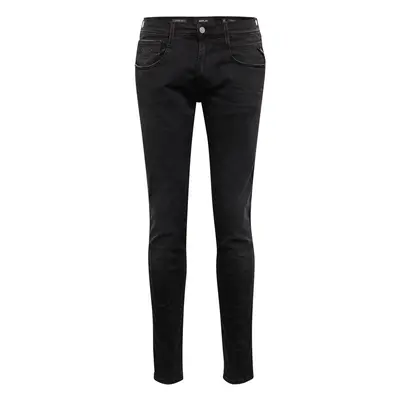 REPLAY Džíny 'Anbass'  černá džínovina