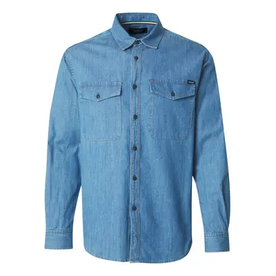 REPLAY Košile  modrá džínovina