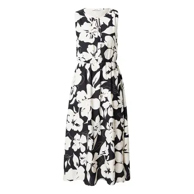 ABOUT YOU Šaty 'Rosie'  černá / barva vaječné skořápky